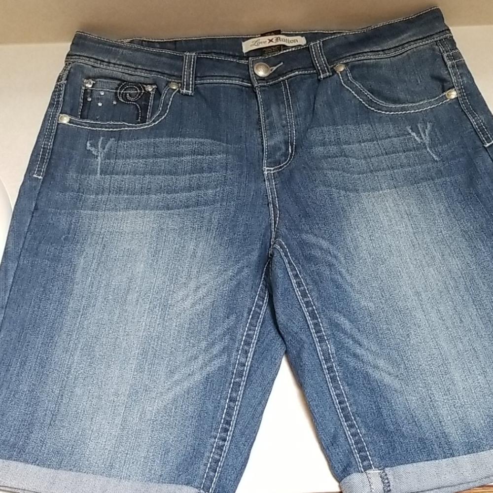 Love Nation Denim Shorts